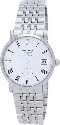 Longines Elegant Automatic White Dial Ladies Watch L4.312.4.11.6