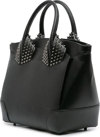Christian Louboutin Hobo Bags - 2015-2025 Leather Studded Eloise Top Handle Bag - Gr. unisize - in Schwarz - für Damen