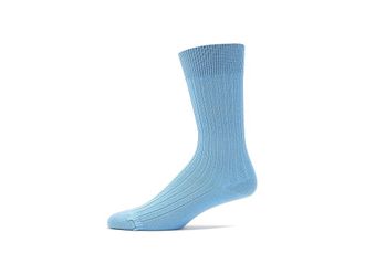 Smartwool Everyday Slouchy Rib Tall Crew Socks Sock Serene Blue : LG (Womens Shoe 10-12.5), Merino/Nylon/Wool