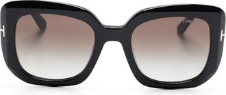 Tom Ford Eyewear Occhiali da sole Carla 02 - Nero