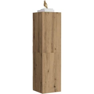 vidaXL Vidaxl - Mueble De Tv Madera De Ingenier&iacute;a Roble Artisan 30,5x30x110 Cm