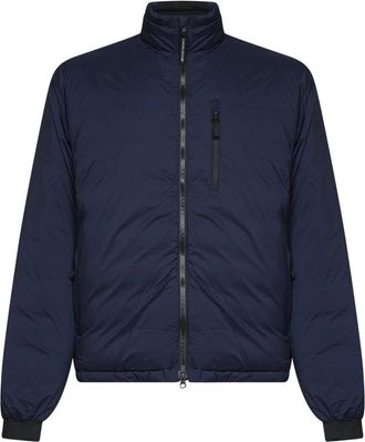 Canada Goose Lodge Jacket - Heren - Winterjassen - Blauw - XL - Polyester - Jassen