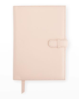 Royce Leather Monogrammed Executive Weekly Leather Calendar Planner, Personalized