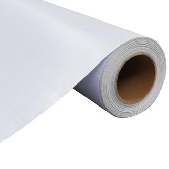 Berkfield Home Pure Frosted Privacy Window Film Milk Glass Adhesive 0.9x50 m in White