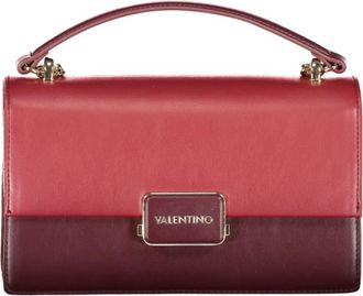 Mario Valentino Alpheus - Dames - Handtassen - Rood - ONE Size - Leer - Tassen