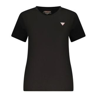Guess Mujer, Camisetas, Negro, Talla: XL