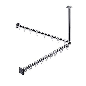 Emco Emco - Juego De Cortina De Ducha System 2 800mm Cromo