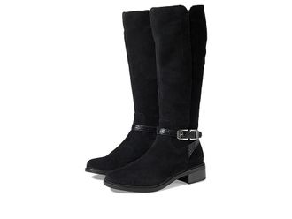 Clarks Maye Aster Womens Boots Black Suede : 8.5 B - Medium, Suede/Textile