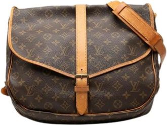 Louis Vuitton Pre-owned Saumur - - Pre-owned - Donna - Marrone - ONE SIZE