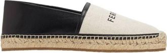Ferragamo Ferragamo Soly Logo Embossed Espadrilles