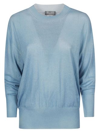 Wlns Cashmere Lana Relaxed Cashmere Round Sweater