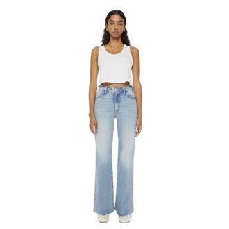 Mother Dames, Jeans, Blauw, Maat: W28 Denim