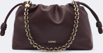Loewe Flamenco Medium leather clutch