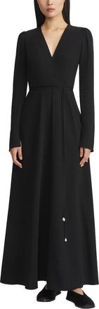 Lafayette 148 New York Wrap Front Dress