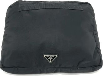 Prada Pre-owned Nylon prada-bags - Dames - Vintage Clutch - Zwart - ONE Size - Nylon - Vintage