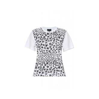 Emporio Armani Dames, Tops, Zwart, Maat: M Katoen