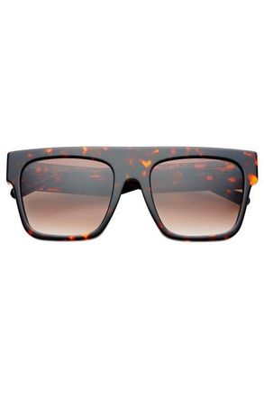 Freyrs Eyewear Madison Oversized Sunglasses in Tortoise at Nordstrom