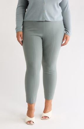 Vince Stitch Front Seam Leggings in Dark Sea Stone at Nordstrom Rack, Size 3X