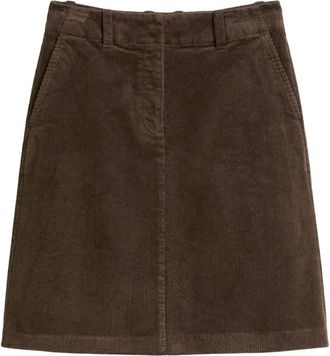 Marc O'Polo Gonna in Corduroy Slim - - Skirts - Donna - Marrone - S
