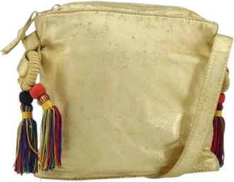 Loewe Pre-owned Cross Body Bags, female, Yellow, Size: ONE SIZE Pre-owned Shoulder Bag