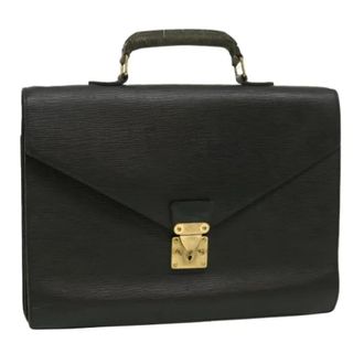 Louis Vuitton Pre-owned Vintage Handtas - Dames - Pre-owned - Zwart - Maat: ONE Size Leer