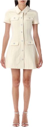 Self Portrait Mujer, Vestidos, Beige, Talla: 2XS