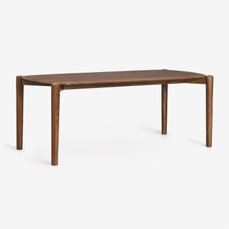Sklum Sklum - Mesa De Comedor Rectangular 200x90 Cm En Madera De Mango Gina