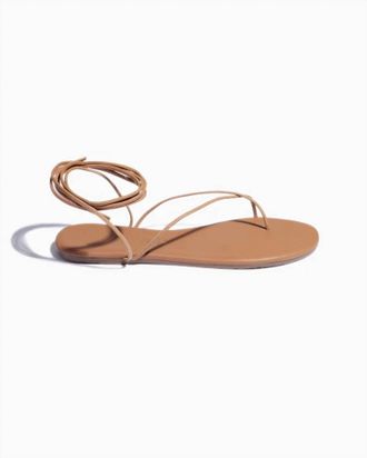 Tkees Womens Soft Suede Lilu Roe Sandal In Hazelton