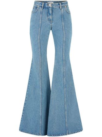 デニム・ジーパン NINA RICCI FLARED DENIM JEANS 26036114_55964235_600.jpg