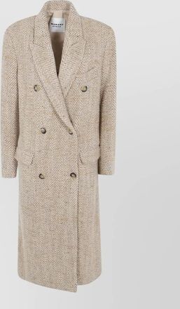 Isabel Marant wool double-breasted long coat