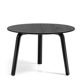 HAY Bella Couchtisch &Oslash; 60 cm / H 39 cm, Eiche schwarz gebeizt