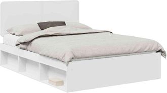 vidaXL Estructura De Cama 150 X 200 Cm Madera De Pino Macizo Vidaxl