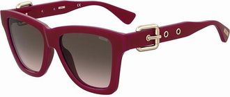 Moschino MOS131/S C9A/HA Womens Sunglasses Burgundy Size 54