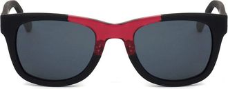Linda Farrow KRIS VAN ASSCHE KVA37 C2 Mens Sunglasses Black Size 50