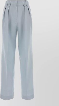 Jil Sander wool wide-leg trousers