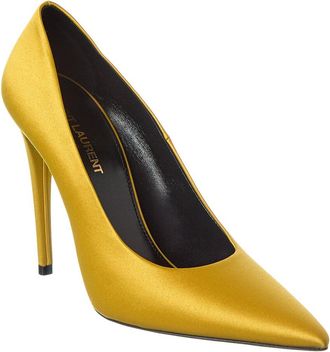 Saint Laurent Monceau 110 Satin Pump