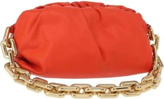 Bottega Veneta Pre-owned Shoulder Bags, female, Orange, Size: ONE SIZE Pre-owned Vintage Shoulder Bag