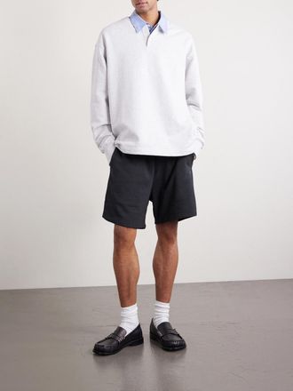Acne Studios Straight-Leg Cotton-Jersey Shorts