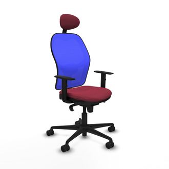 Piqueras y Crespo Silla De Oficina Con Cabecero Jorquera Piqueras Y Crespo 1d036n1 Granate