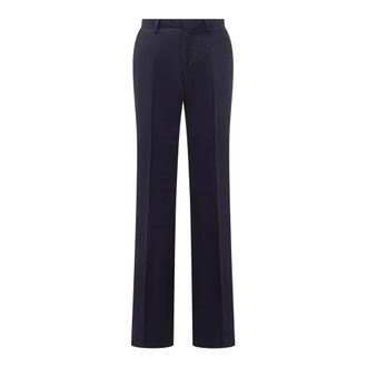 Saulina Milano Straight Broeken - Dames - Straight fit broeken - Blauw - M - Broeken