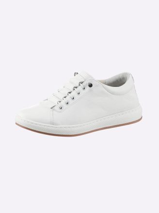 Andrea Conti Sneaker ANDREA CONTI, Damen, Gr. 36, weiss (wei&szlig;), Glattleder, Leder, Rindsleder, Schuhe Sneaker