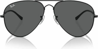 Ray-Ban Old Aviator Dark Grey Pilot Unisex Sunglasses RB3825 002/B1 62
