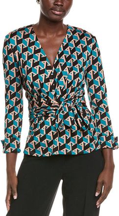 Diane Von F&uuml;rstenberg Rachael Print Top