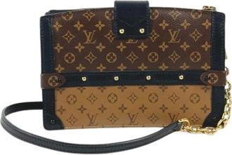 Louis Vuitton Pre-owned Monogram Reverse Pochette - - Pre-owned - Donna - Marrone - ONE SIZE