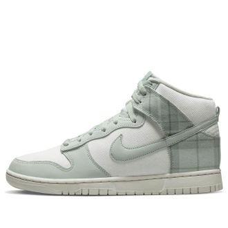 Nike Dunk High SE Mint Plaid DV0826-100
