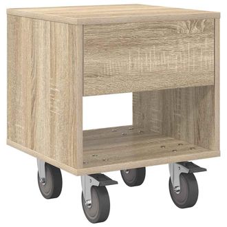 vidaXL Mesita De Noche Roble Sonoma 40,5 X 40 X 48 Cm Vidaxl