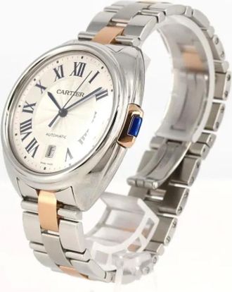Cartier Vintage, unisex, Grijs, ONE Size, Pre-owned Vintage Horloge