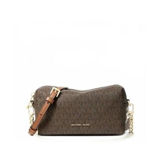 Michael Kors SM Soft Xbody - Dames - Tassen - Bruin - Maat: ONE Size Leer