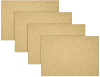 Fortessa Set Of 4 Loft Rectangle Felt Placemats