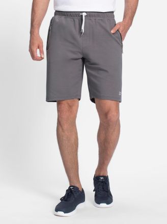 Catamaran Trainingsshorts CATAMARAN, Damen, Gr. 48/50, Normalgr&ouml;ssen, grau (anthrazit), 60% Baumwolle, 35% Polyester, 5% Elasthan, unifarben, kurz, Hosen Traini